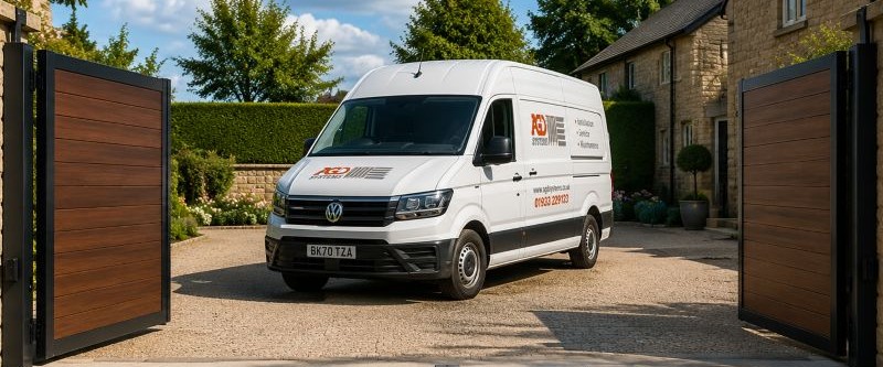 Electric gate installation services across North London